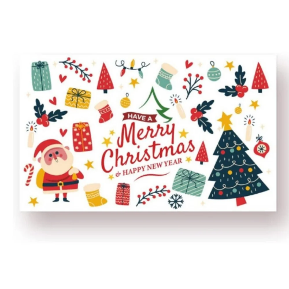 60 Merry Christmas Cards